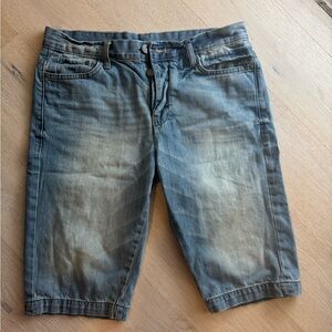 Calvin Klein Jeans Faded Blue Denim Jorts